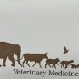Vintage Long Envelopes Pre-Stamped 15 cent air Veterinary Medicine LOT OF 9