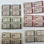 Plate Block of 4 stamps X 6 - 4 cent B. Franklin, Washington +Credo 1960