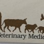 Vintage Envelopes Pre-Stamped 15 cent air Veterinary Medicine stamp LOT OF 11