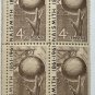 Plate Block Of 4 Naismith Inventor Of Basketball- 1961 Issue