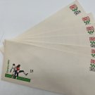 LOT Of 6 vintage 1980 Olympics 15 Cent PRE-STAMPED Envelopes (business size)