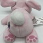 Cutetitos Pink Hoppito Bunnito With Purple Chili Pepper Beanbag Plush Bunny Toy
