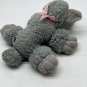 Vintage Tonka Pound Puppies Newborn Furries 9â Gray Poodle Dog Plush