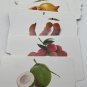 Thailand Flash Cards Book World Publishing Thai To English Fruit Words 32 cards