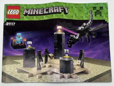 LEGO Minecraft (21117) The Ender Dragon Instruction Manual Only
