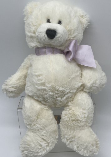 Teddy Bear Ganz INSPIRATIONAL BEAR Cream Plush Stuffed Animal Toy 10&acirc;�� HE9595
