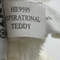 Teddy Bear Ganz INSPIRATIONAL BEAR Cream Plush Stuffed Animal Toy 10â HE9595