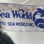 Vintage 1991 Sea World SHAMU Killer Whale Orca Plush Stuffed Animal Toy 8â