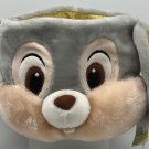 Disney Store Easter Basket Plush Thumper Bunny Rabbit Animal Head Large So Cute!