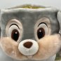 Disney Store Easter Basket Plush Thumper Bunny Rabbit Animal Head Large So Cute!
