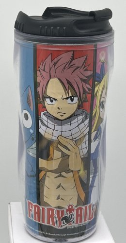 Fairy Tail Natsu and Dragoneel 20 Oz Tumbler Coffee Cup Anime Manga