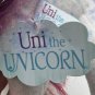 Plush UNI the UNICORN Stuffed Animal w/ Brushable Hair Douglas Cuddle Toys #7590