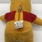 Disney 4â Winnie the Pooh Bear Plush Purse Hanger Keychain Key Chain Zipper
