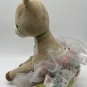 Baby Aspen Flora the Fawn Plush Velour Embroidered Deer & Tutu Bloomers Set