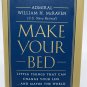 Make Your Bed by Admiral William H. McRaven (2017) 1st Edition Hardcover DJ