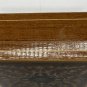 VINTAGE WOODEN TRINKET BOX WITH INLAY DECORATION LID 4â x 4â