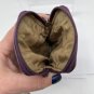 Gianni Conti Soft Leather Glasses Spectacle Coin Cigarette Case Purple 6.5â Tall