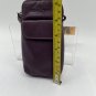 Gianni Conti Soft Leather Glasses Spectacle Coin Cigarette Case Purple 6.5â Tall
