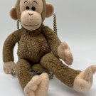GUND Pee Wee Monkey 12" Light Brown Plush Stuffed Animal Small Soft Toy Tag 2627
