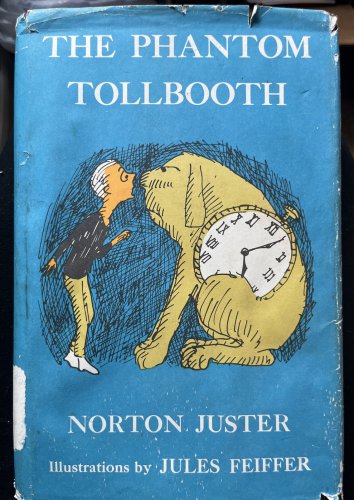 Earlier printing, 1964. The Phantom Tollbooth By Norton Juster HC DJ