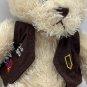 Mary Meyer Brownie Girl Scout Bear 11" Plush Soft Toy Stuffed Animal 2001 VTG