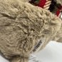 Pier 1 Imports Reindeer Plush Stuffed Animal Toy Brown Holiday Christmas Soft 8â