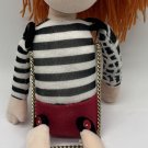 Littlemissmatched - Uptown Girl Doll Switchable Arms & Legs Yarn Red Hair