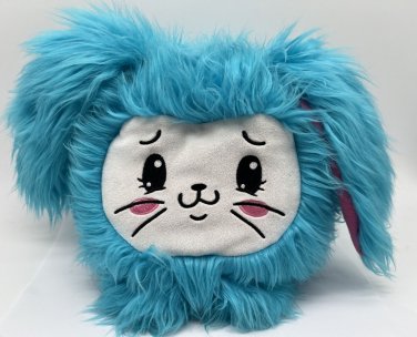 Pikmi Pops Surprise Huddy the Fluffy Blue Bunny  Sweet Scented 7" Tall 2016