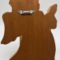 Intarsia Wood Art 3D Pieced 10â Christmas Holiday Guardian Angel Wall Hanging