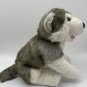 Build A Bear 14" Wolf Husky Plush Stuffed Animal Puppy Dog Grey White