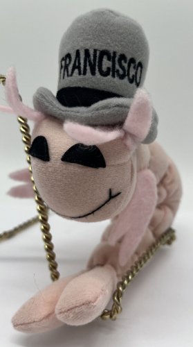 Bubba Gump Shrimp Co. Large 8&acirc;�� Plush Pink Shrimp Top Hat San Francisco