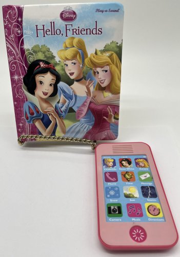 Disney Princess: Hello, Friends Play-A-Sound Phone and Storybook Sound Book Set