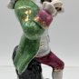 Antique German Porcelain figurine Regency gentleman With Violin Numbered 1406