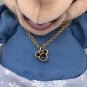 Birthstone (January) Necklace Minnie Mouse Faux Garnet Wearable Pendant Disney