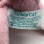 Russ Berrie Baby Cuddle Cat Pink Yellow Kitten Rattle Moon Stars CLEAN RARE HTF