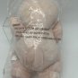 Eden So Soft baby doll pink pastel plush lovey satin trim yarn hair  10"