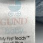 Baby GUND My First Teddy Bear Blue 10" Inch Plush Stuffed Animal