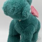 Gund Plush Snap Dragon Teal Green Pink 11" Stuffed Animal Toy Lovey 1990 Vintage