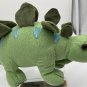 Aurora World STEGOSAURUS Dinosaur 2-Tone  Green 13in Stuffed Plush