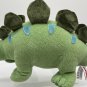 Aurora World STEGOSAURUS Dinosaur 2-Tone  Green 13in Stuffed Plush