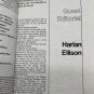 Unearth Magazine Science Fiction  #6 Spring 1978 Ellison Clement Knight Platt