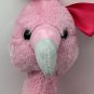 Dan Dee Pink Flamingo Plush Long Legs 17&acirc;�� Stuffed Animal Soft With Bow