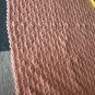 Handmade Girls Pink Knitted Crochet Super Soft Baby Blanket Size 32.5" X 23.5"