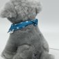 NINTENDO 2008 NINTENDOGS Gray Puppy Dog Schnauzer  5.5" Plush Blue Bandana