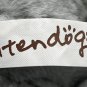 NINTENDO 2008 NINTENDOGS Gray Puppy Dog Schnauzer 5.5" Plush Blue Bandana