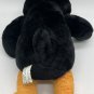 Build a Bear Penguin Plush Black White BAB Stuffed Animal 16" Brown Eyes