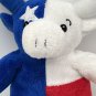 Texas Longhorn Steer Plush 9" Red,White,Blue 2017