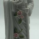 Touch of Rose Roman Inc St Jude Religious Bisque Porcelain Figurine 8" Tall  EUC