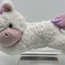 Little Miracles Costco White Unicorn Rainbow Baby Plush 10” Stuffed Animal Toy