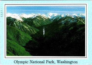 Olympic National Park Washington Hurricane Ridge Vintage 1993 Posted Postcard